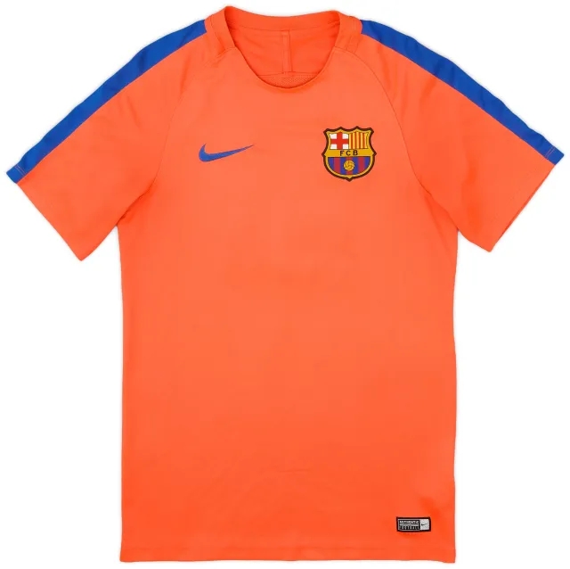 2016-17 Barcelona NIke Training Shirt - 9/10 - (XL.Boys)