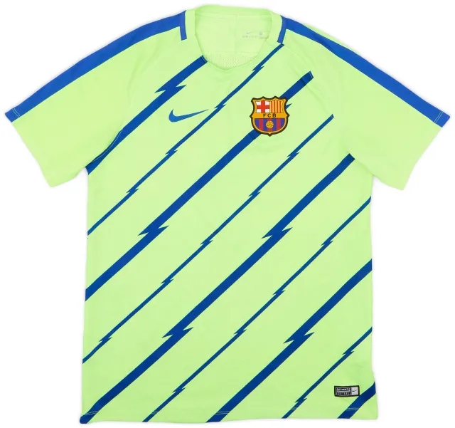 2017-18 Barcelona Nike Training Shirt - 9/10 - (XL)