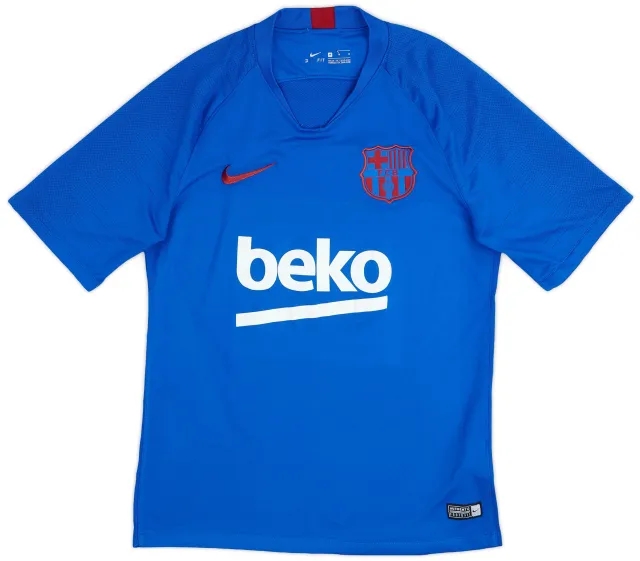 2019-20 Barcelona Nike Training Shirt - 9/10 - (M)