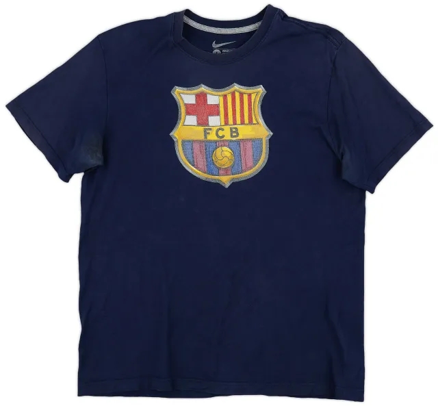 2020-21 Barcelona Nike Cotton Tee - 5/10 - (L)