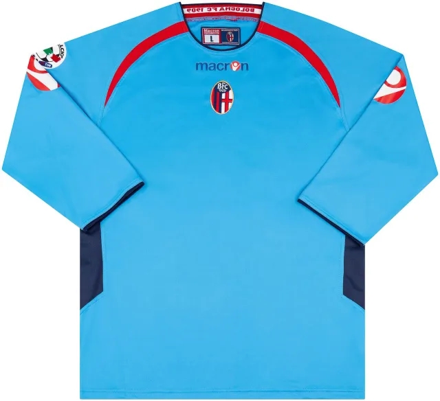 Macron 2006-07 Bologna Match Issue GK Shirt Colombo #15