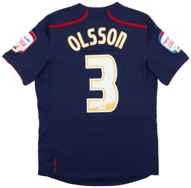 Umbro 2012-13 Blackburn Away Shirt Olsson #3 - 9/10 - (S)