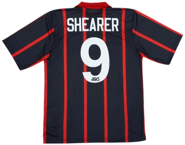 Asics 1994-95 Blackburn Away Shirt Shearer #9 - 9/10 - (L)