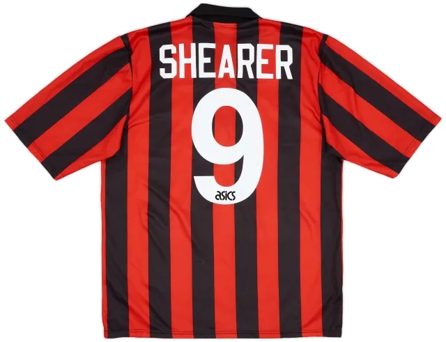 Asics 1994-95 Blackburn Away Shirt Shearer #9 - 6/10 - (L)