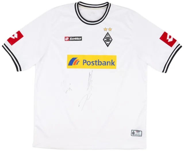 Lotto 2010-11 Borussia Monchengladbach Signed Home Shirt - 8/10 - (XL)