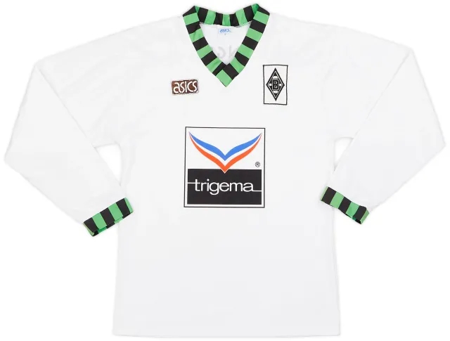 Asics 1992-94 Borussia Monchengladbach Home L/S Shirt - 5/10 - (S)