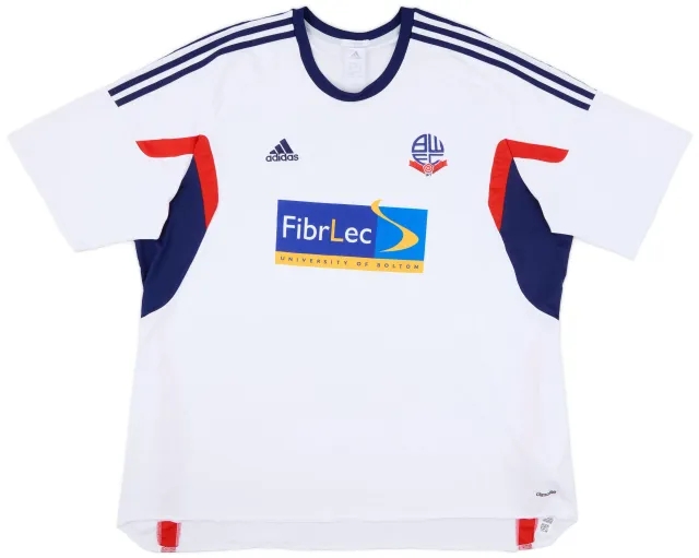 adidas 2013-14 Bolton Home Shirt - 8/10 - (3XL)