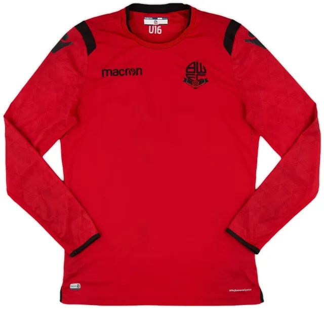 Macron 2010s Bolton Youth GK Shirt #13 - 9/10 - (L)