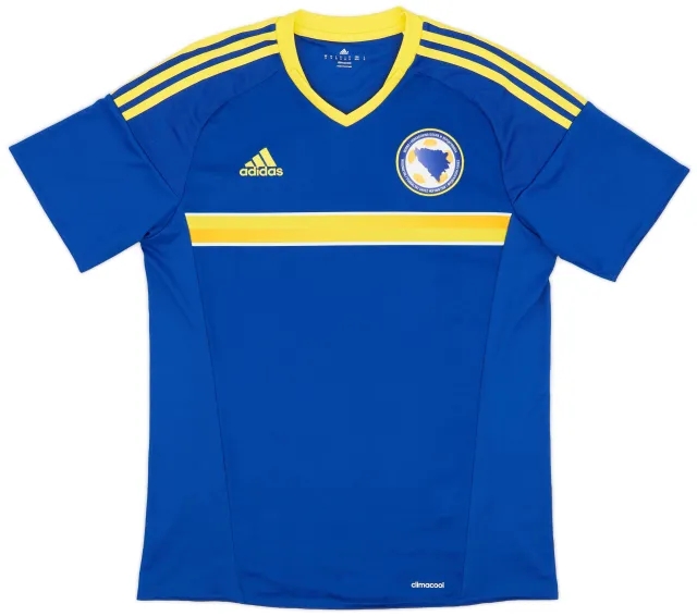 adidas 2016-17 Bosnia & Herzegovina Home Shirt - 9/10 - (M)