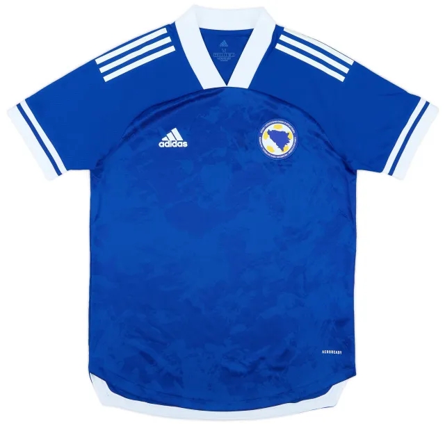 adidas 2020-22 Bosnia & Herzegovina Home Shirt - 9/10 - (M)