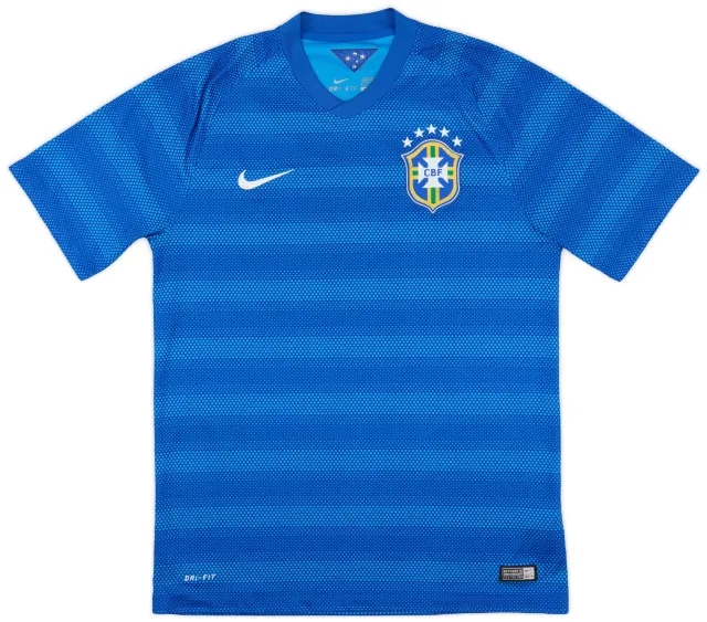 Nike 2014-15 Brazil Away Shirt - 7/10 - (M)