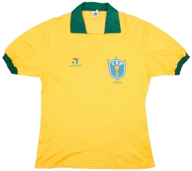 1990 Brazil Home Shirt - 9/10 - (L)