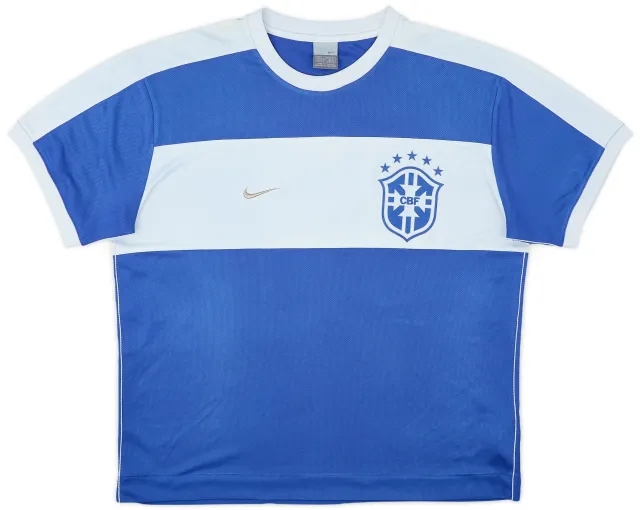 2002-03 Brazil Nike Training Shirt #10 - 6/10 - (L)