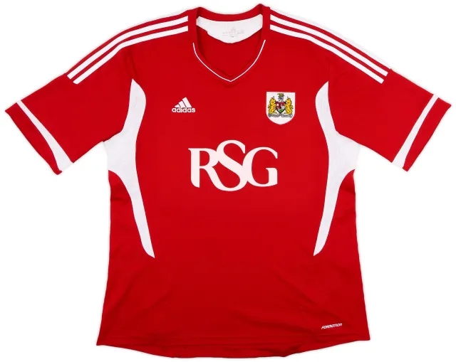adidas 2011-12 Bristol City Home Shirt - 6/10 - (XXL)