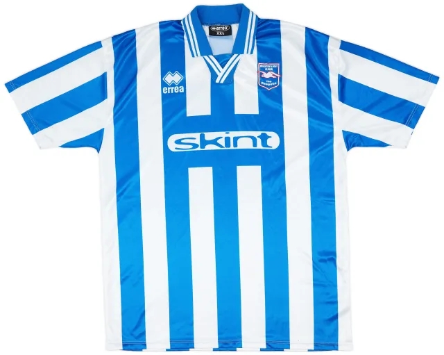 Errea 1999-00 Brighton Home Shirt - 9/10 - (XXL)