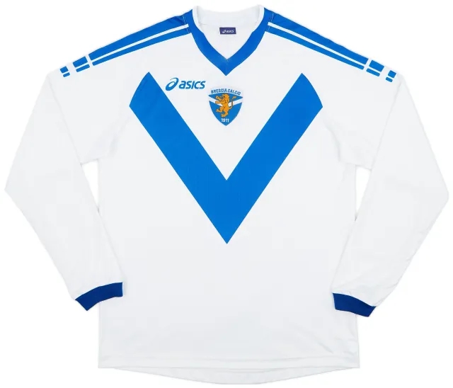 Asics 2008-09 Brescia Away L/S Shirt - 8/10 - (L)