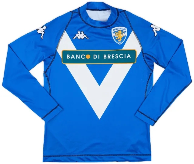 Kappa 2003-04 Brescia Home L/S Shirt #5 - 7/10 - (M)