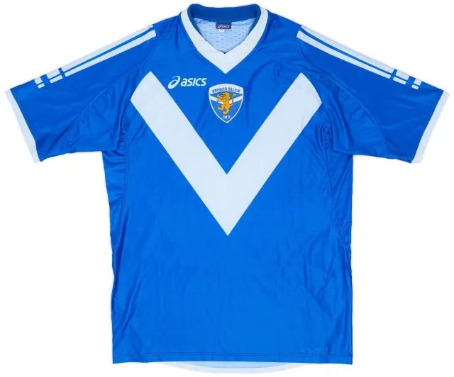 Asics 2008-09 Brescia Home Shirt - 9/10 - (XL)