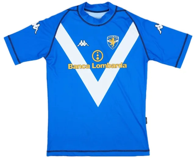 Kappa 2004-05 Brescia Home Shirt - 9/10 - (XL.Boys)