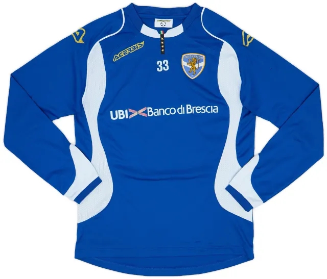 2015-16 Brescia Acerbis Player Issue Training L/S Shirt #33 - 8/10 - (L)