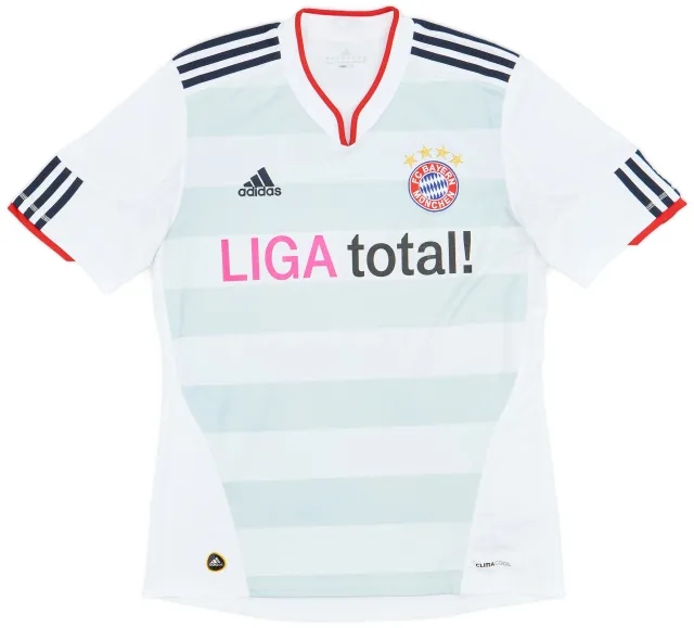 adidas 2010-11 Bayern Munich Away Shirt - 7/10 - (M)