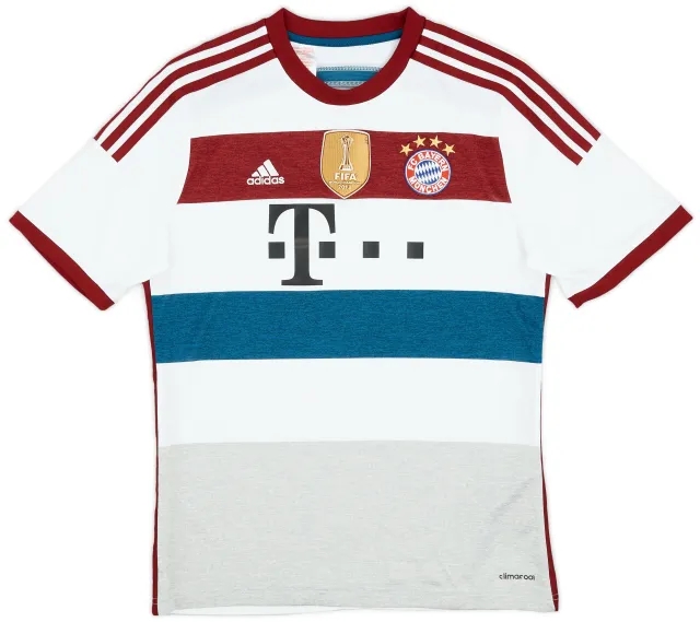 adidas 2014-15 Bayern Munich Away Shirt - 8/10 - (XL.Boys)