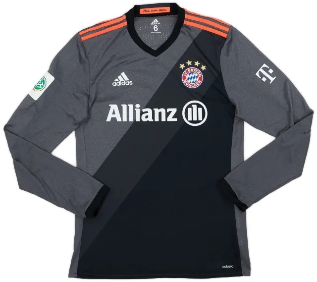adidas 2016-17 Bayern Munich Women Player Issue Away L/S Shirt - 8/10 - (M)