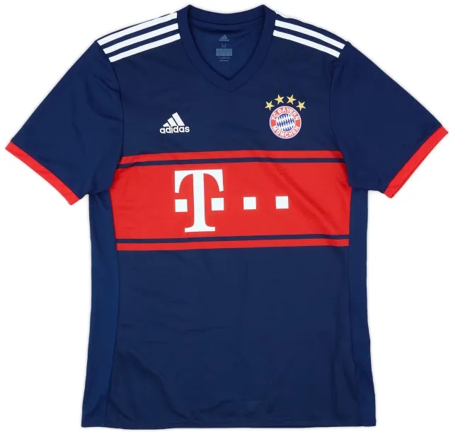 adidas 2017-18 Bayern Munich Away Shirt - 10/10 - (M)