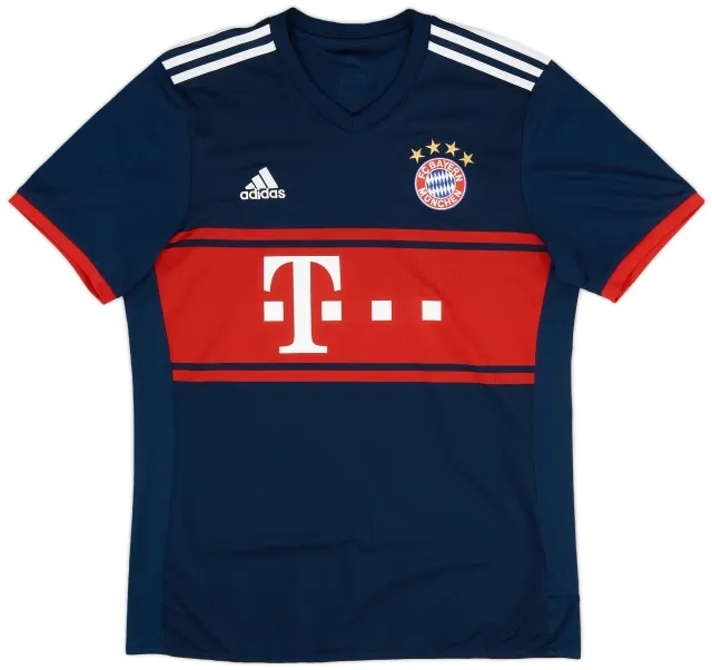 adidas 2017-18 Bayern Munich Away Shirt - 5/10 - (M)