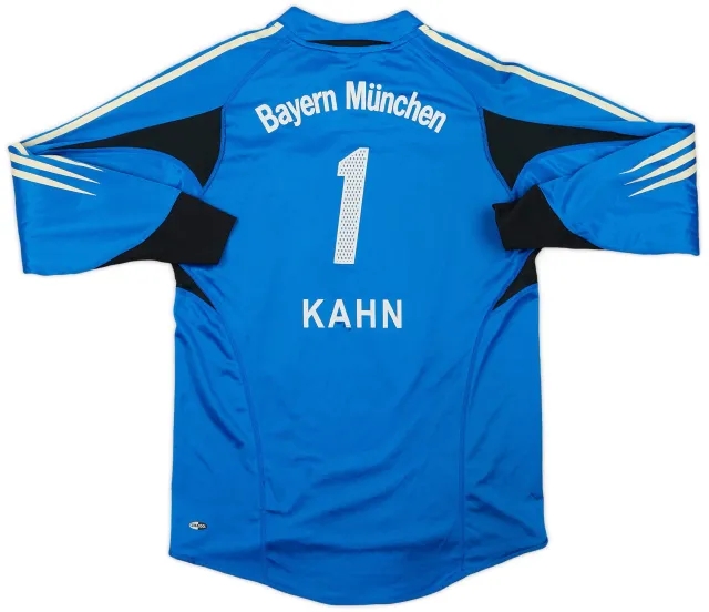 2004-05 Bayern Munich GK Shirt Kahn #1 - 6/10 - (XL.Boys)