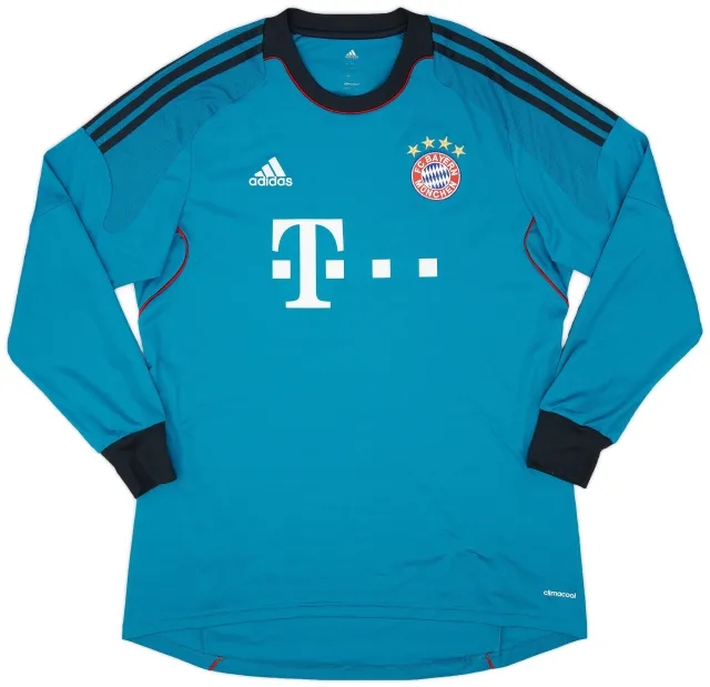 adidas 2013-14 Bayern Munich GK Shirt - 9/10 - (L)