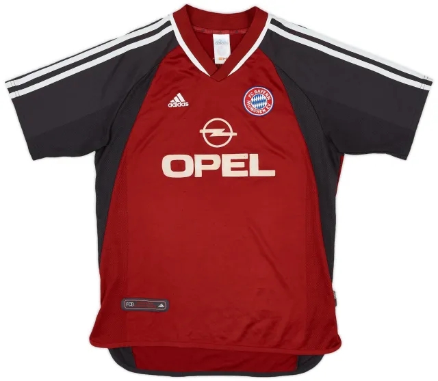 adidas 2001-02 Bayern Munich Home Shirt - 7/10 - (XL.Boys)