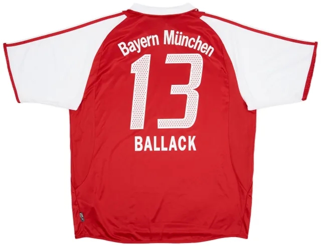 adidas 2003-04 Bayern Munich Home Shirt Ballack #13 (XL)