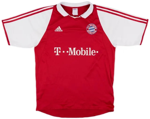 adidas 2003-04 Bayern Munich Home Shirt - 5/10 - (M)