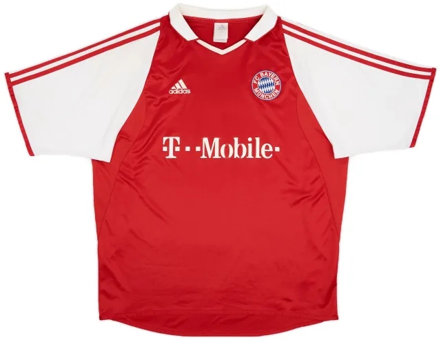 adidas 2003-04 Bayern Munich Home Shirt - 5/10 - (XL)