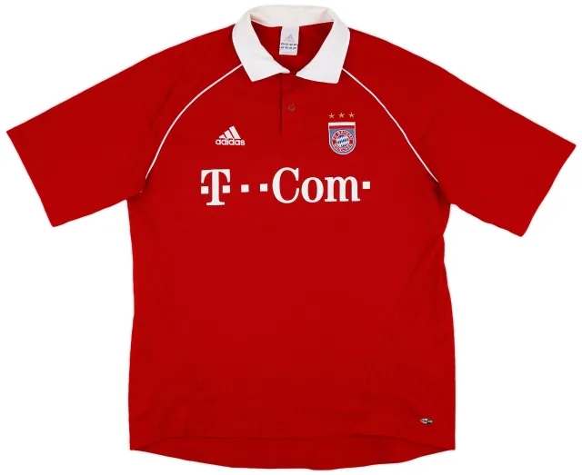 adidas 2005-06 Bayern Munich Home Shirt - 9/10 - (XL)