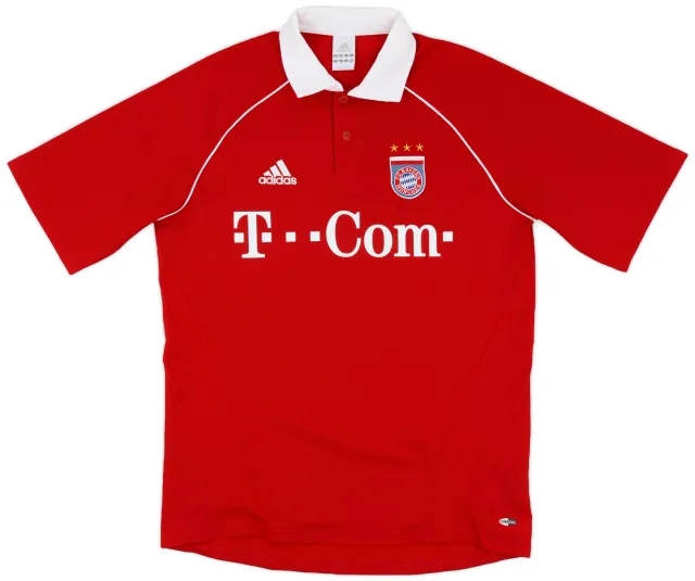 adidas 2005-06 Bayern Munich Home Shirt - 9/10 - (M)