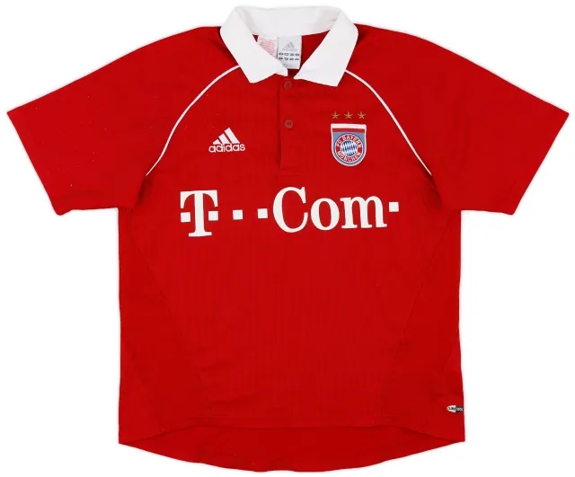 adidas 2005-06 Bayern Munich Home Shirt - 8/10 - (L.Boys)