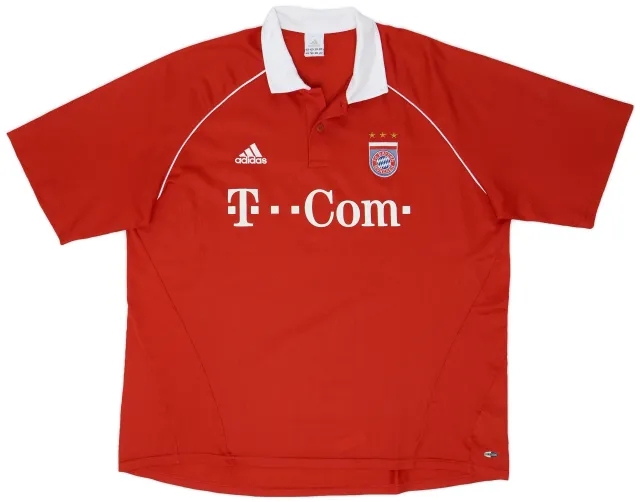adidas 2006-07 Bayern Munich Home Shirt - 9/10 - (XXL)