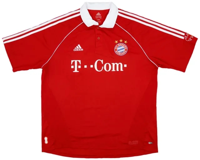 adidas 2006-07 Bayern Munich Home Shirt - 6/10 - (XXL)