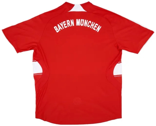 adidas 2007-08 Bayern Munich Home Shirt - 6/10 - (XL)
