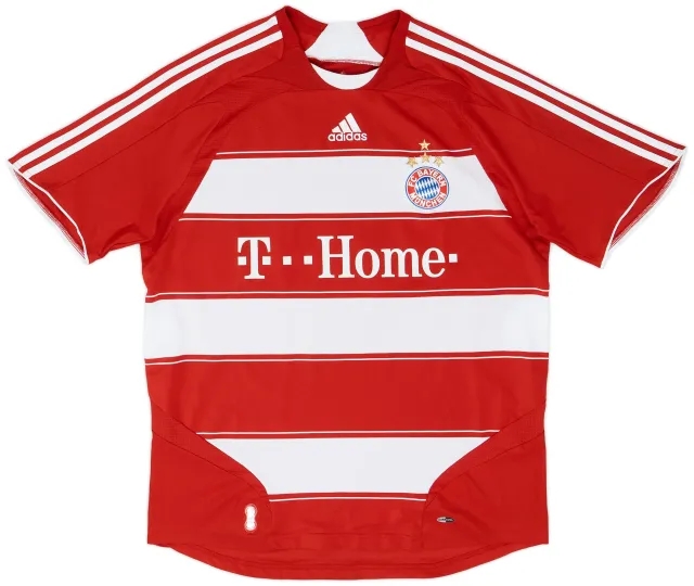 adidas 2008-09 Bayern Munich Home Shirt - 8/10 - (L)