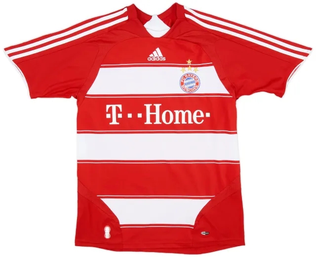 adidas 2008-09 Bayern Munich Home Shirt - 8/10 - (XL.Boys)