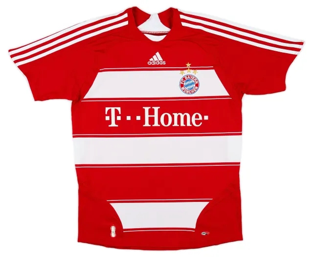 adidas 2008-09 Bayern Munich Home Shirt - 8/10 - (XL.Boys)