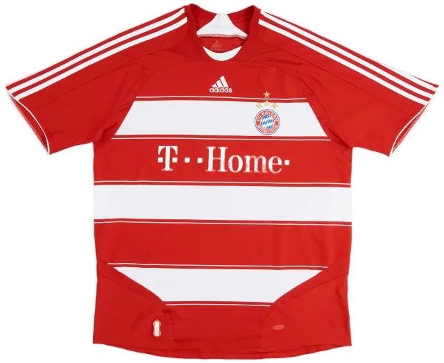 adidas 2008-09 Bayern Munich Home Shirt - 5/10 - (XL)