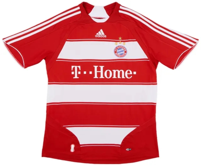 adidas 2008-09 Bayern Munich Home Shirt - 7/10 - (M)