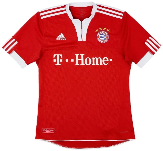 adidas 2009-10 Bayern Munich Home Shirt - 8/10 - (M)