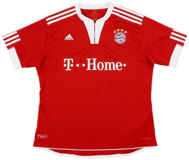 adidas 2009-10 Bayern Munich Home Shirt - 8/10 - (Women's XL)