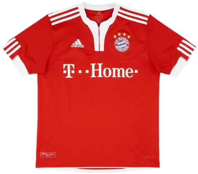 adidas 2009-10 Bayern Munich Home Shirt - 9/10 - (XL.Boys)