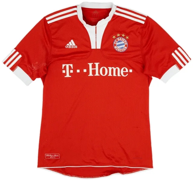 adidas 2009-10 Bayern Munich Home Shirt - 5/10 - (M)